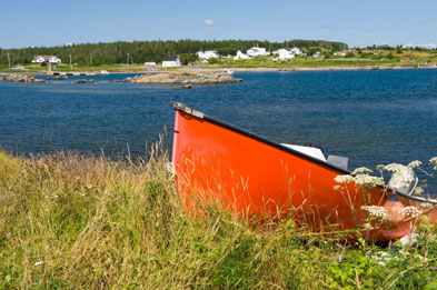 boat on shore